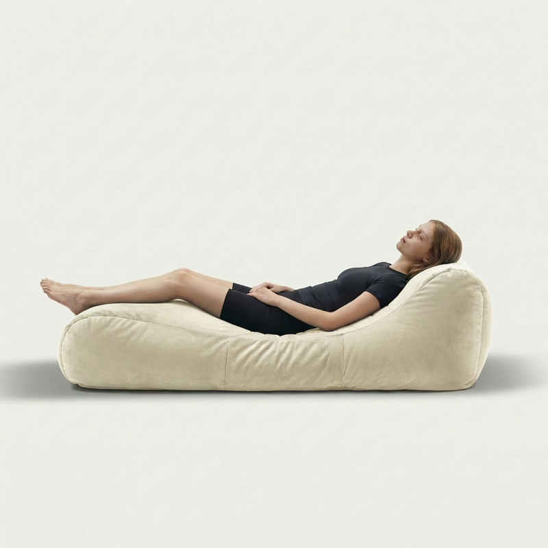 Крісло-лежак Chill M Velour 01 French Vanilly