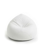 Крісло-мішок Leaf М Oxford Білий