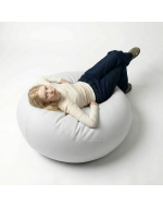 Крісло-мішок Leaf L Oxford Білий