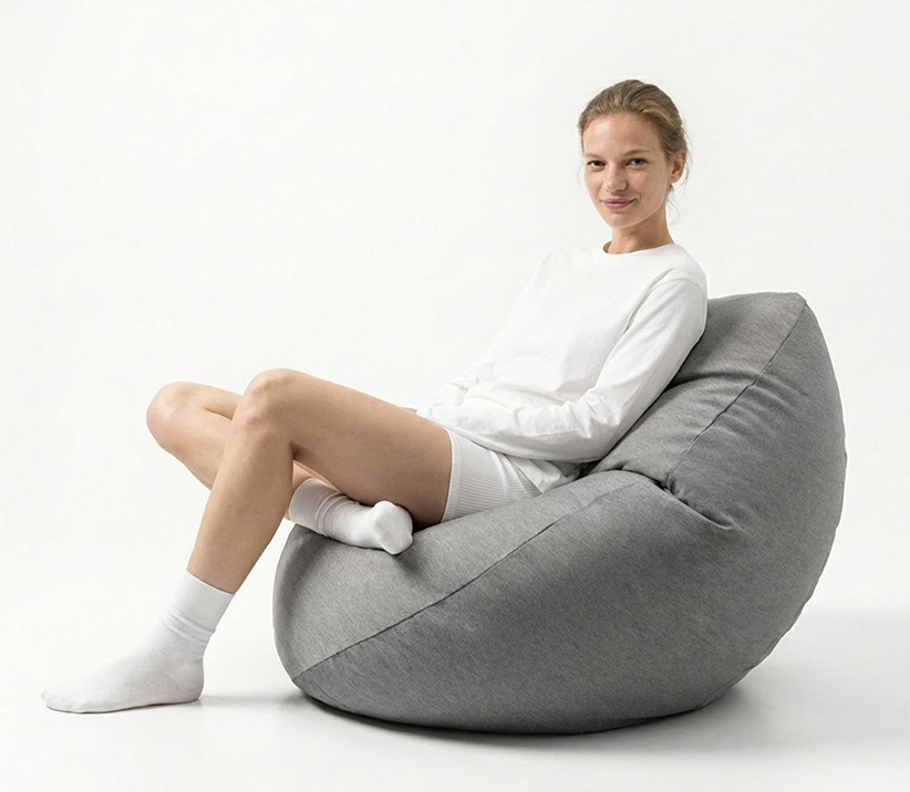 Hmara Large Velor French Vanilly